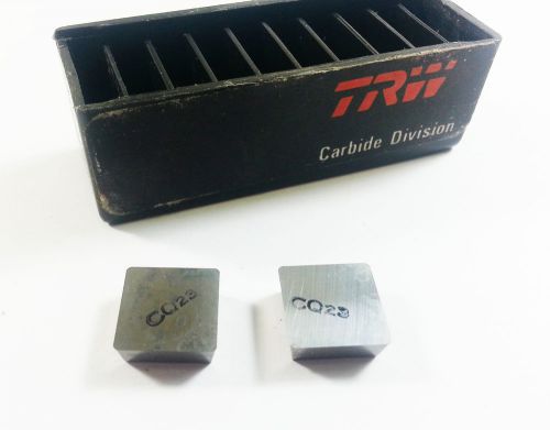 RTW  SPG-432 GP CQ23 Carbide Inserts (10 New Inserts) (M548)