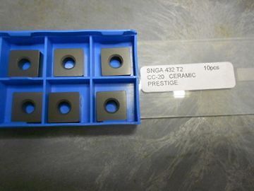 Prestige SNGA 432 T2 CC-20 Ceramic Inserts