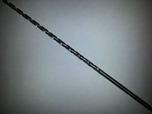 Ptd 27/64&#034; x 18 1/4&#034; hss extra long drill bit-straight shank for sale