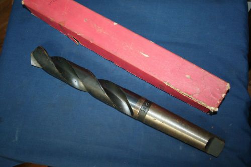 New 1-13/16&#034; twist drill bit #5 morse taper shank h.s. for sale