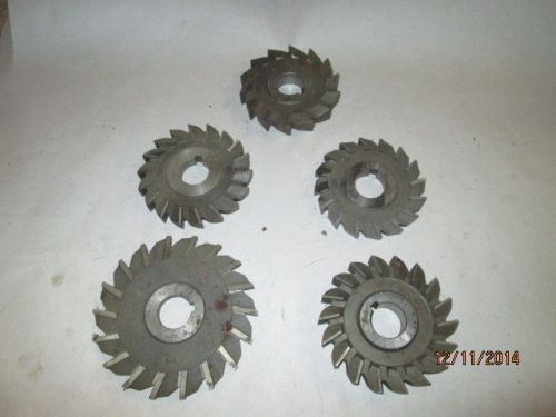 MACHINIST MILL LATHE Machinist Lot of Saw Blade  Cutters for Milling Machine #2