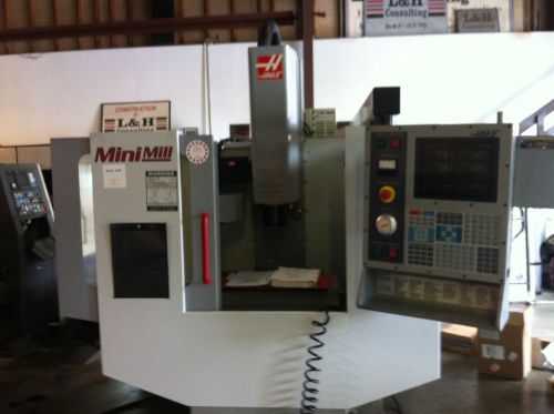 Haas mini mill prewired for 4th axis 2001 for sale
