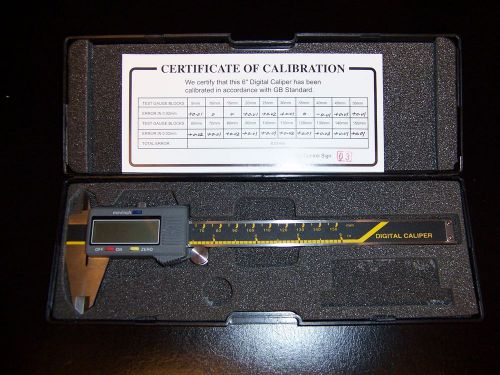 Digital Caliper measuring Instrument with case. Unknown Generic Brand