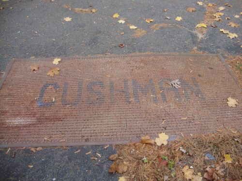 Cushman chuck co main office entry floor mat for sale