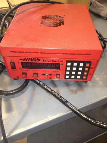 Used Haas Servo Control Box Programmable Single Axis RED Brush