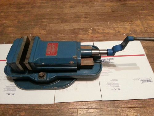 Milling machine vise 6&#034;x 6&#034;x 2-1/2&#034;jaw lockdown with swivel base new heavy duty for sale