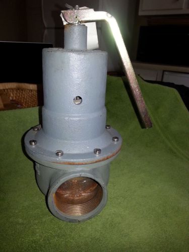 TWO KUNKLE STEAM RELIEF VALVES -MODEL 0537-HO1-HM