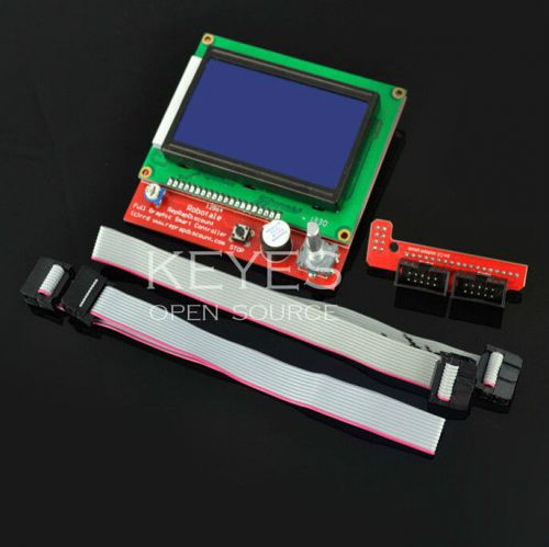 Reprap Ramps 1.4 12864 LCD Smart Controller Display 3D Printer
