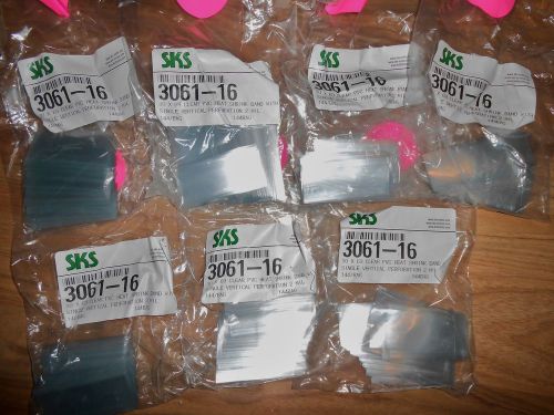 Sks 3061-16 30 x 69 pvc heat shrink band w/ single vertical perforation 2 mil for sale