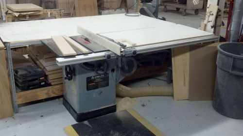 Delta 10&#034; Tablesaw - 5 HP  (SEE VIDEO)