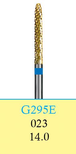Dental Lab Carbide Cutters-HP Shank (44.5 mm)-G295E/023 (8363)-Cross Cut(2 Burs)