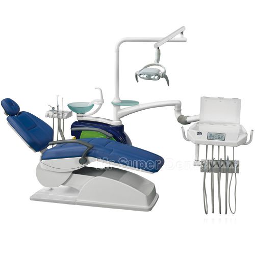 Free shipping rotating cabinet dental unit chair ce approved hard leather for sale