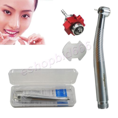 High speed handpiece knurled large torque push button 3 water spray 2 hole ce for sale