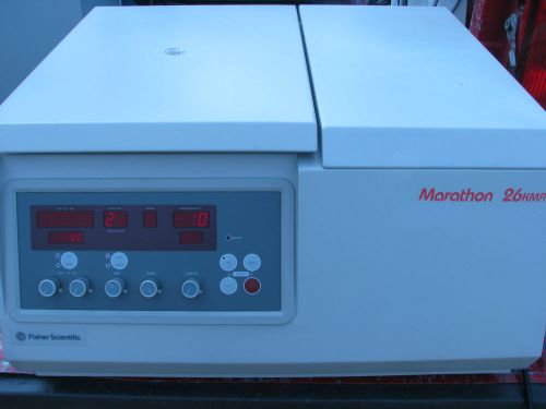 Fisher scientific marathon 26 kmr bench top refrigerated centrifuge with rotor for sale