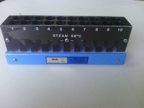 Mdt dri-bath incubator steam 56 c for sale