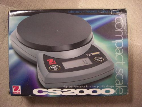 Ohaus CS-2000 Portable Digital Scales (NEW IN BOX)