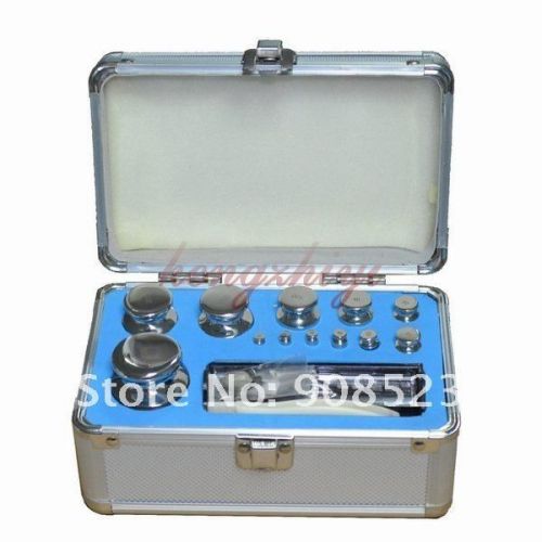 F1 grade 1mg-500g precision stainless steel scale calibration weight kit set for sale
