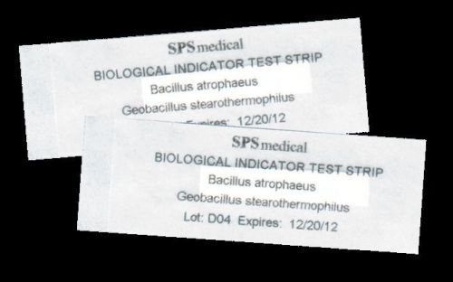 Spore strip biological indicator, g.stearo. and b. atrophaeus 1000/box,  ds-1000 for sale