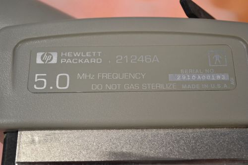 HP 21246A 5.0 MHz Ultrasound Probe (L2)
