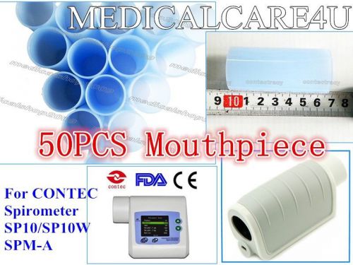 Mouthpiece for Digital Spirometer(CONTEC CMS-SP10/10W,SPM-A),package of 50PCS