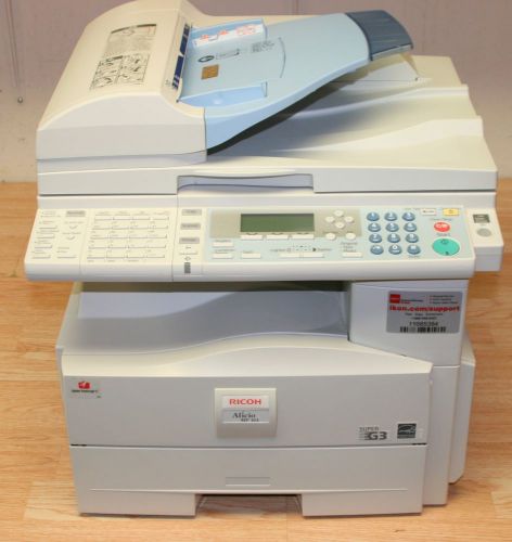 Ricoh MP 161 Printer Desk Top Copier Scanner Fax - Only 7,015 on Meter - NICE!