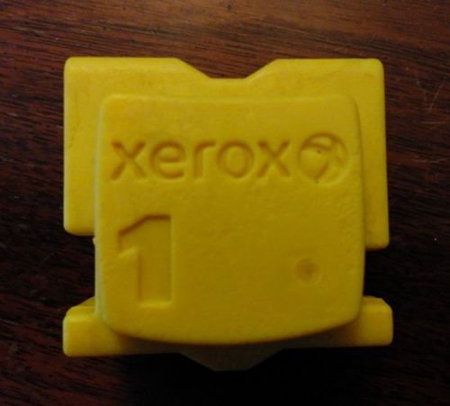 Genuine 8570 Xerox Solid Ink Stick - Yellow - Solid Ink - 4400 Page - 2 CUBES
