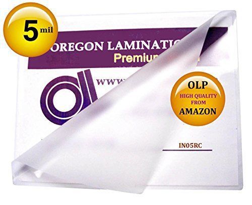 5 mil 6 x 9 laminating pouches hot laminator sleeves qty 100 for sale