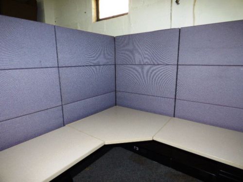 Herman miller ethospace cubicles 6&#039;x8&#039; group of4 stations for sale