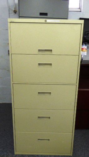 STEELCASE 5 DRAWER 42&#034; LATERAL FILE TV1 PRE-OWNED