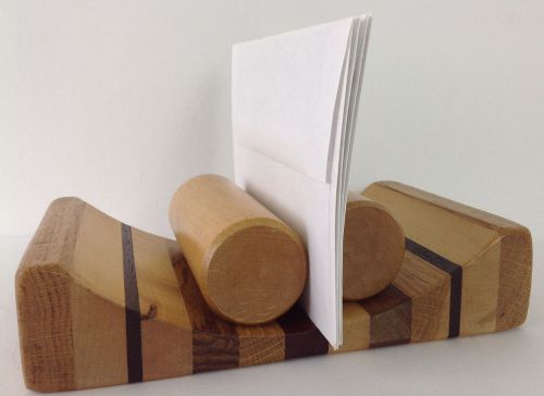 Hardwood Mail Holder by David Levy Creations Davis CA 9.5&#034; x  6&#034; Desk Accessory