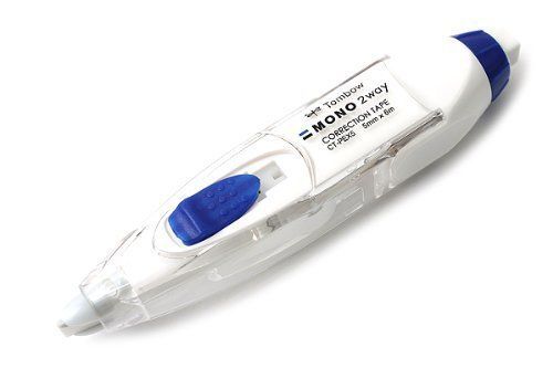 Tombow Mono 2way Correction Tape Eraser White Body CTi 1/4 ?PEX5(Japan Import)