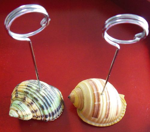 Shell Recipe Card/Note Holders (2)