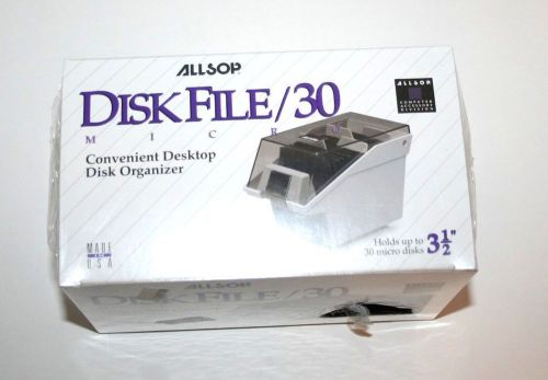 Allsop Disk File 30 3.5&#034; Disk Filing Tray -Brand New Sealed Package-