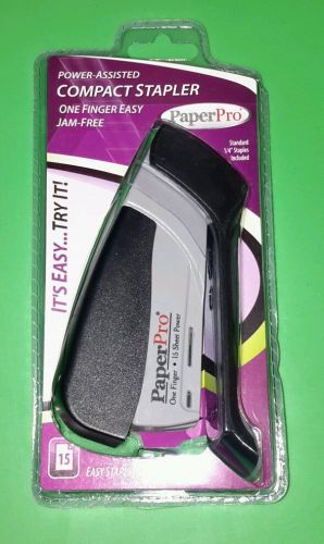 Paper Pro Compact Stapler 15 Sheets Jam Free Brand New 842048015109 PaperPro
