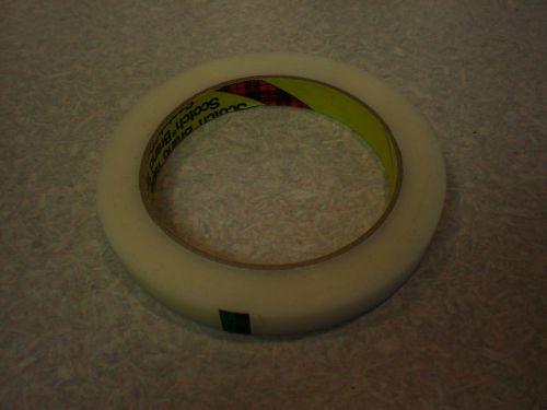 Scotch 3M Big TRANSPARENT Tape Large Roll ~ new W/O package ~ .5&#034; WIDE SATIN