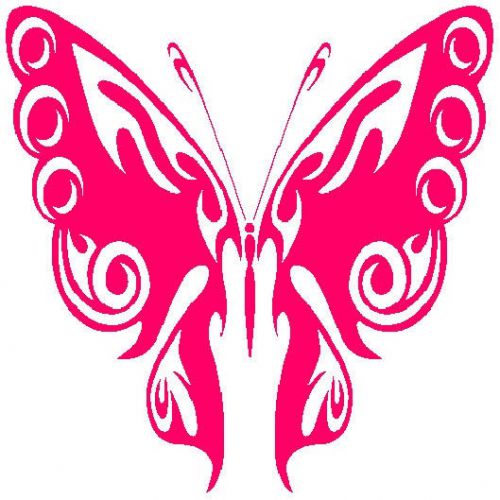 30 Custom Artistic Pink Butterfly Personalized Address Labels