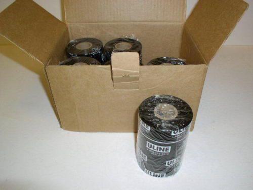 Uline Industrial Thermal Transfer Ribbons Wax Case of 6