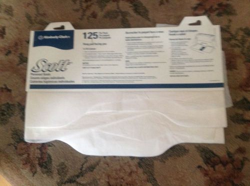 Professional* Scott Personal Seats Sanitary Toilet Seat Covers, 125/Pack