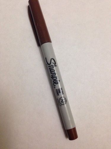 Sharpie Ultra Fine Point Permanent Marker Made In Usa Brown