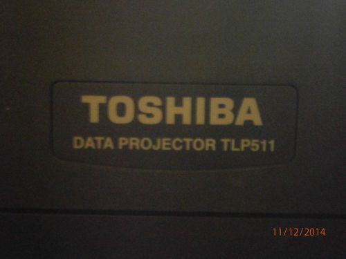 toshiba TLP 511 Data Projector