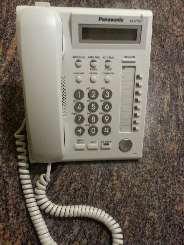 Panasonic KX-NT321 SIP IP Phone PoE White