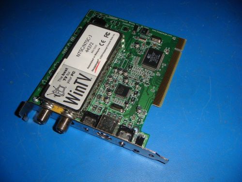 Hauppauge WinTV (NTSC/NTSC-J 44372) PCI TV Tuner Card  *C392