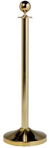 Polished Rope Barrier Stand Stanchion Brass Gold Crowd Control Events. RS/CL/GO
