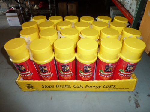 24 cans Dow Great Stuff  Gaps and Cracks 12oz Straw Foam Case of 24 greatstuff