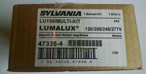 SYLVANIA LU150/ MULTI-KIT Lumalux Magnetic Ballast 120/208/240/277V 47335-4