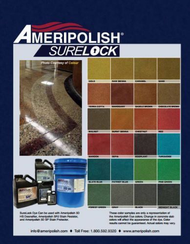 Ameripolish SURELOCK - Turquoise Dye Concentrate