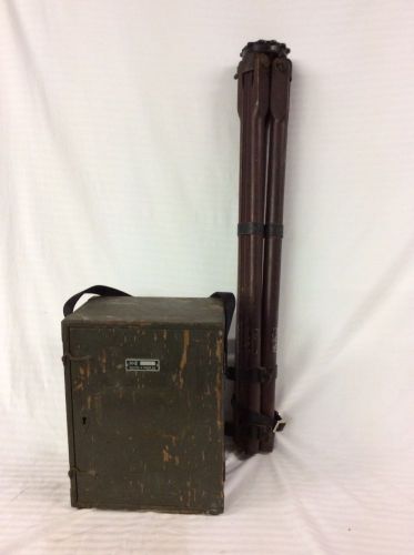 Keuffle &amp; Esser Non Electrical Land Surveying Feild Kit Used During Vietnam War