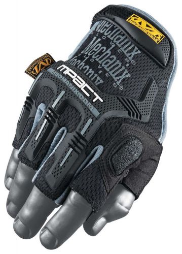 Medium/large mechanix wear mfl-05-500 m-pact fingerless glove, black, medium/la for sale