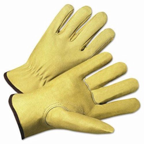 Anchor Brand 4000 Series Pigskin Leather Driver Gloves, Beige, Large (ANR4800L)