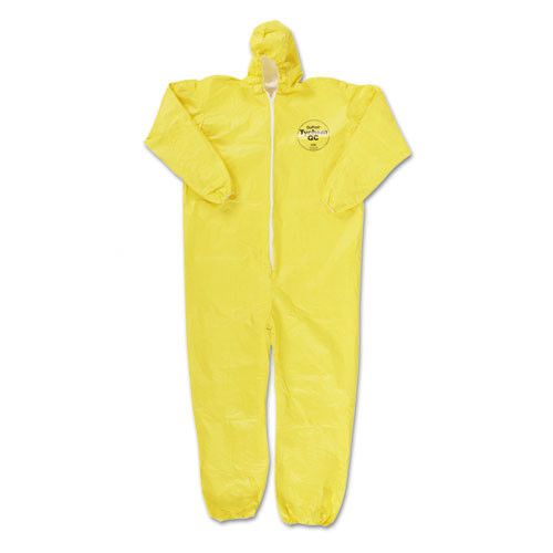 Dupont tychem qc hooded coverall set of 12 for sale
